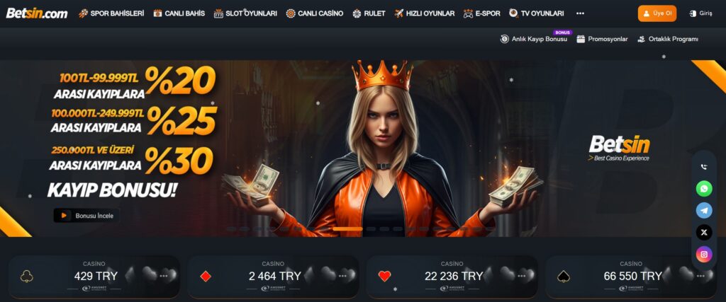 betsin giriş adresi